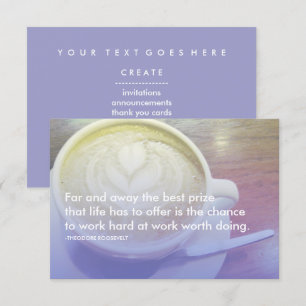 Invitation citation de succès de Roosevelt