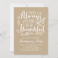 Citation Russe Faux Kraft Paper Thanksgiving Party