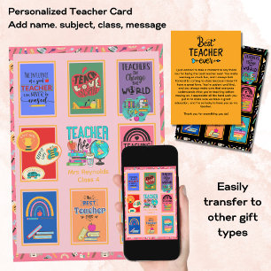 Invitation Citations De Cadeaux Enseignants Drôle Appréciatio