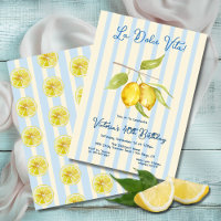 Citron La Dolce Vita Anniversaire rayé