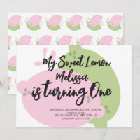 Citronnade Rose Citron Lime Fruit Premier Anniver