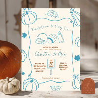 Citrouille d'automne Touchdown et Petits Pieds Des
