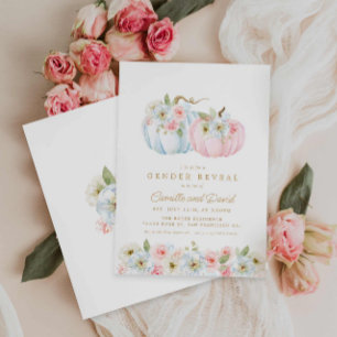 Invitation Citrouille de l'automne Reveillez Baby shower Invi