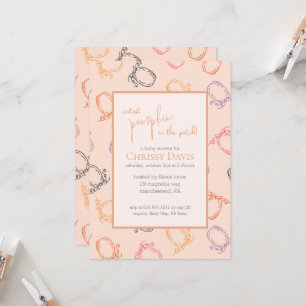 Invitation Citrouille le plus coincé dans l'invitation du Bab