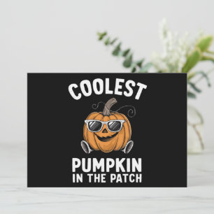 Invitation Citrouille le plus froid dans le Patch Halloween