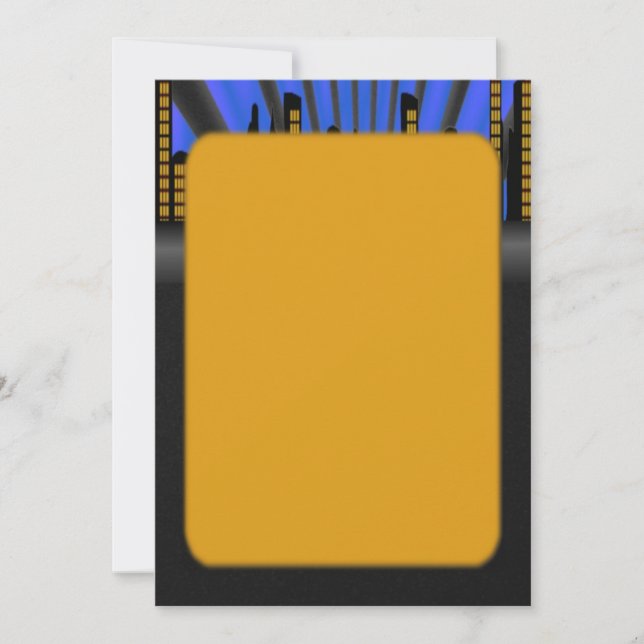 Invitation City Scapes (Devant)