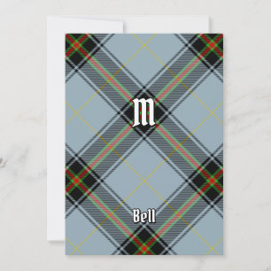 Invitation Clan Bell Tartan