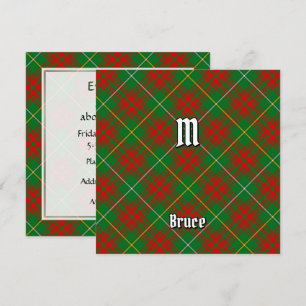 Invitation Clan Bruce Hunting Tartan