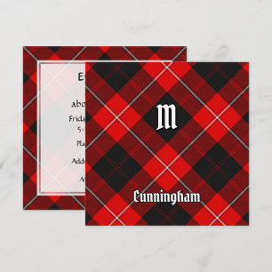 Invitation Clan Cunningham Tartan