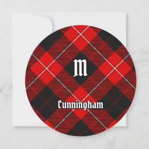 Invitation Clan Cunningham Tartan
