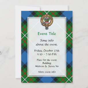 Invitation Clan Ferguson Crest