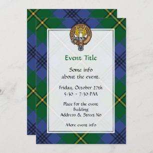 Invitation Clan Johnston Crest