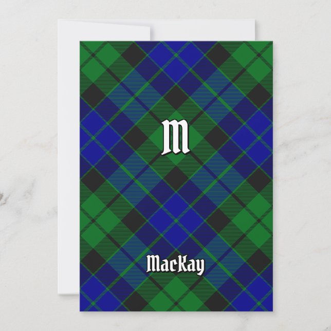 Invitation Clan MacKay (Devant)