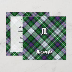 Invitation Clan MacKenzie robe Tartan