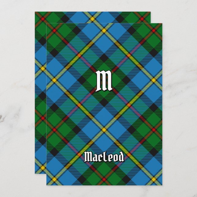 Invitation Clan MacLeod (Devant / Derrière)