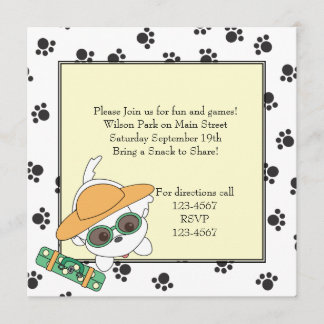 Invitation Clancey part en voyage