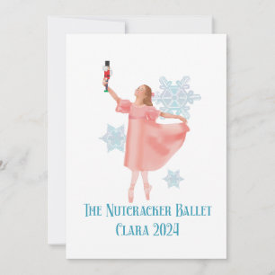 Invitation Clara avec Nutcracker 2024