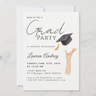 Invitation Class of 2027 Graduation Party Invite