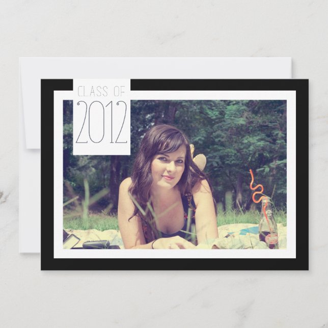 Invitation Classe 2012 - Célébration des diplômes (Devant)