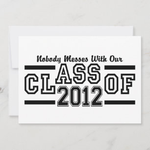 Invitation CLASSE DE 2012 invitation, personnaliser
