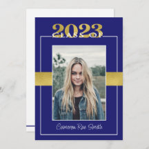 Classe de 2023 Blue & Gold Graduation Party