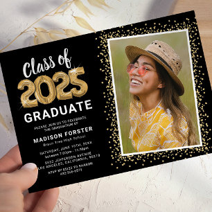 Invitation Classe de 2024 Photo Graduation Party