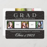 Classe de 2025 Graduation Film Strip Thème 3 Photo