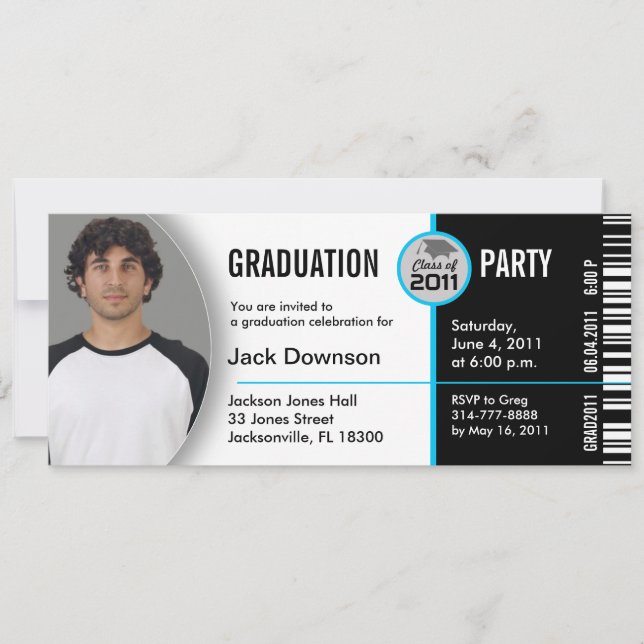 Invitation Classe de Billet TKT313 2011 (Devant)