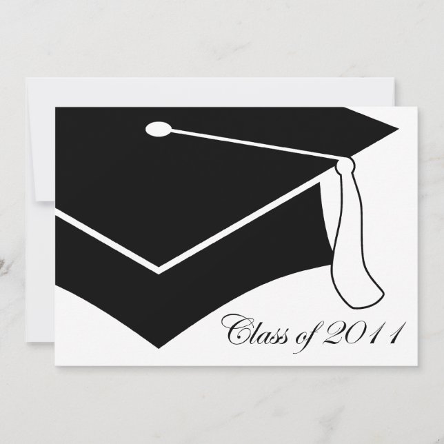 Invitation classe de diplôme de fin d'études en 2011 (Devant)
