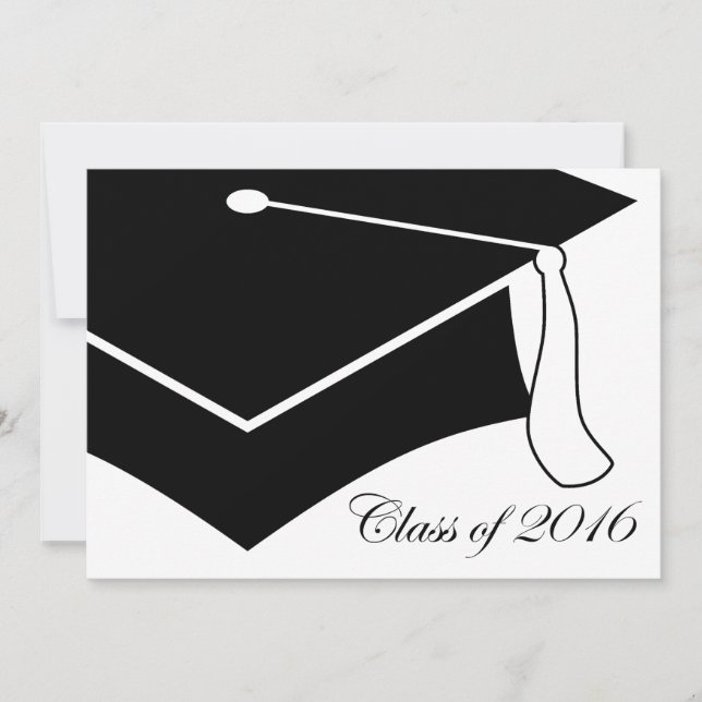 Invitation classe de fin de diplôme en 2016 (Devant)