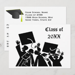 Invitation Classe de groupe de diplômés de 20XX