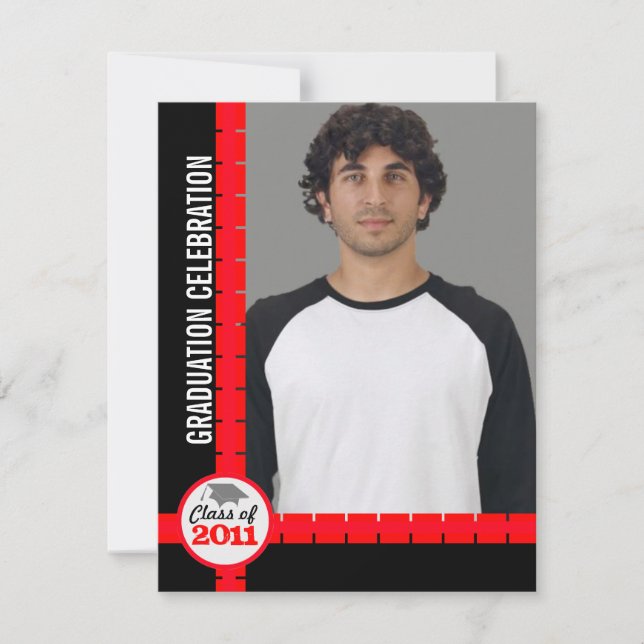 Invitation Classe de l'invitation de diplômés 2011 PX309 (Devant)