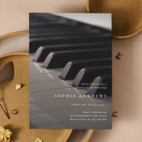 Classe de récital de piano minimaliste