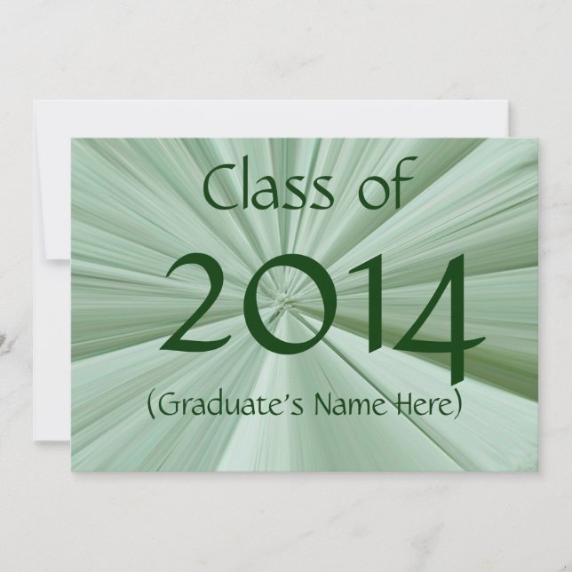 Invitation Classe des inscriptions aux diplômes de Janz 2014 (Devant)