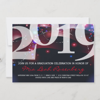 Invitation Classe d'invitation de graduation de 2019
