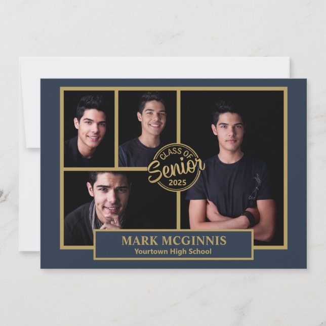 Invitation Classe d'or 2024 de la Marine (Devant)