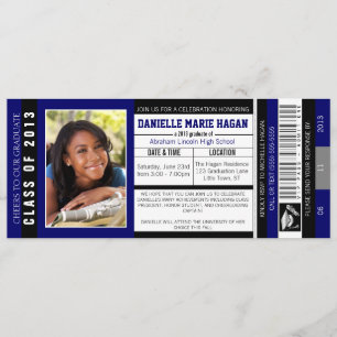 Invitation Classe du billet d'entrée VIP 2013