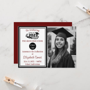 Invitation Classe Noire et Bourgogne de 2023