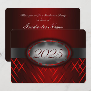 Invitation Classe Red & Silver du Parti 2025