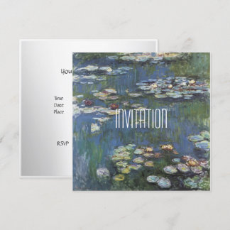 Invitation classique Art Monet