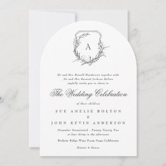 Invitation classique élégant classique classique classique ar