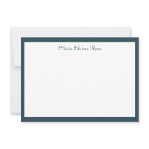 Classique Personnalisé Bleu foncé