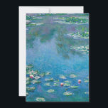 Invitation Claude Monet<br><div class="desc">Nymphéas - Claude Monet,  Huile sur toile,  1906</div>