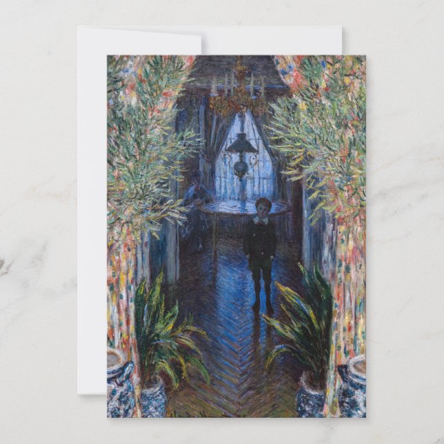 Invitation Claude Monet - Coin de l'appartement (Devant)