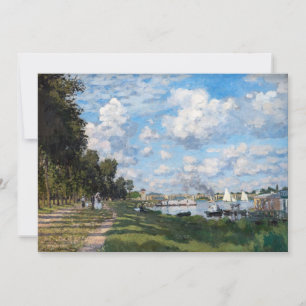 Invitation Claude Monet - Le Bassin d'Argenteuil