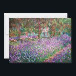 Invitation Claude Monet - Le jardin de l'artiste à Giverny<br><div class="desc">Jardin de l'artiste à Giverny / Le Jardin de l'artiste a Giverny - Claude Monet,  1900</div>