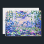 Invitation Claude Monet - Nymphéas / Nymphéas 1919<br><div class="desc">Nymphéas (W.1852) - Claude Monet,  Huile sur toile,  1916-1919</div>