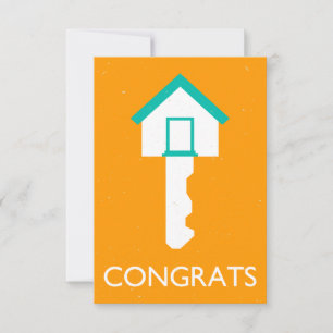 Invitation clé de maison de congrats