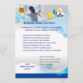 Invitation Clean Professional Editable Template