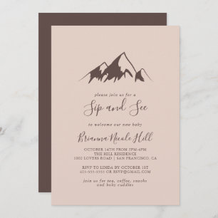 Invitation Clear Mountain Country Sirotez et voyez